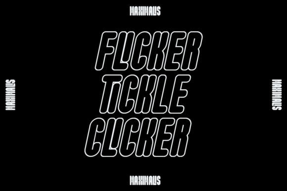 Maximalis Font font preview - 2