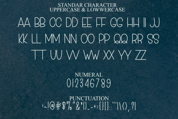 Minimalist Homemade Font PNG with transparent background - Preview 2