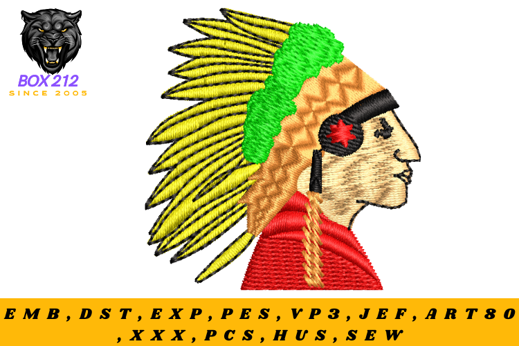 Mysterious Stranger Embroidery Design