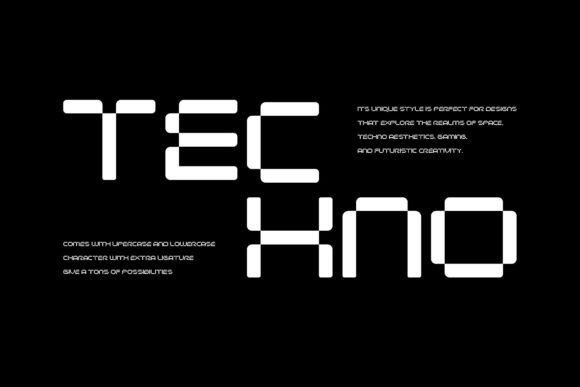Pixel Space Font PNG with transparent background - Preview 5