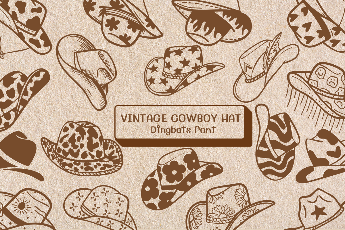 Vintage Cowboy Hat