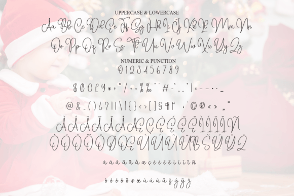 Baby Christmas Font - Preview 6