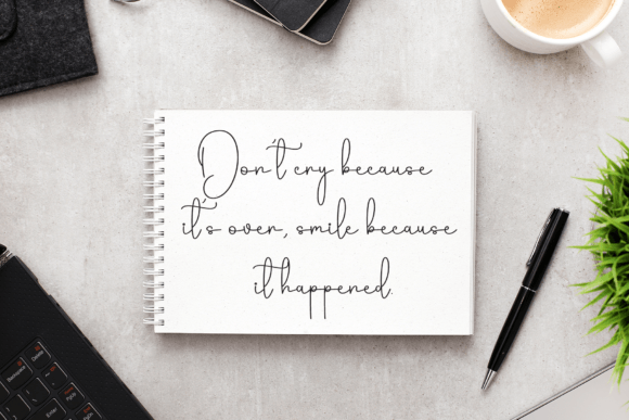 Beautyday Font - Preview 2