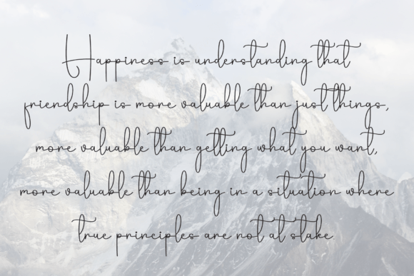 Beautyday Font - Preview 5