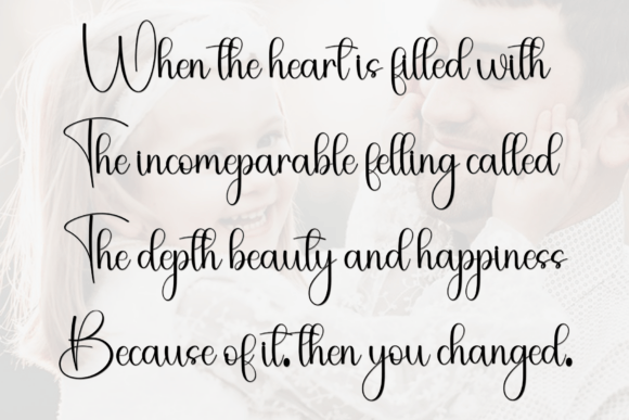 Birthday Angeline Font - Preview 6