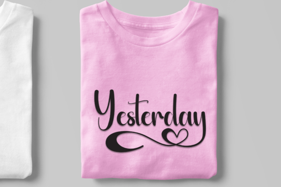 Birthday Font - Preview 1