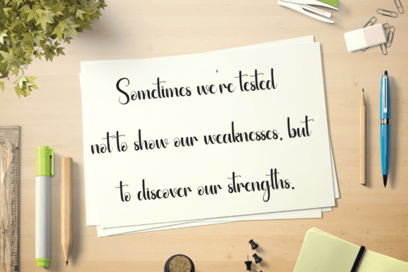 Birthday Font - Preview 2