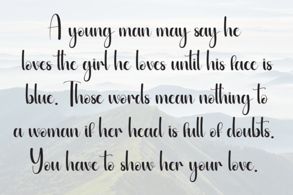 Birthday Font - Preview 5