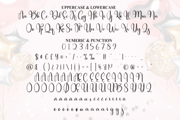 Birthday Font - Preview 6