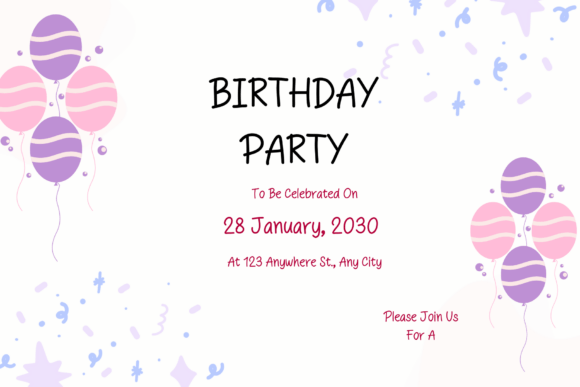 Birthday Font - Preview 3