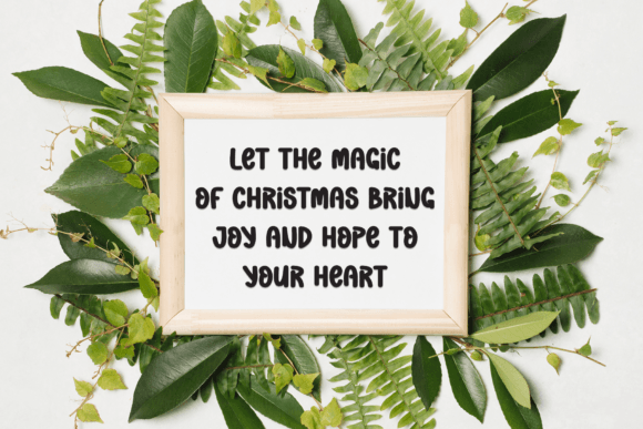 Boho Christmas Font - Preview 4