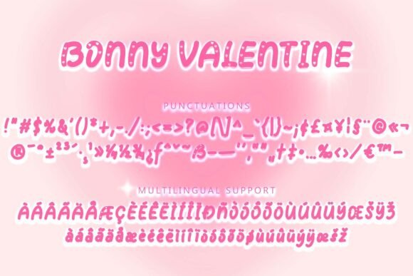 Bonny Valentine Font - Preview 5