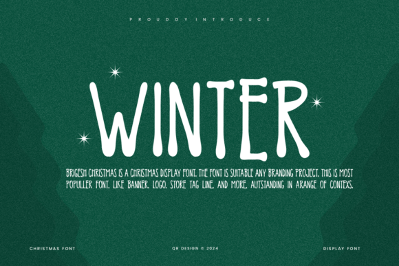 Brigesh Christmas Font - Preview 1