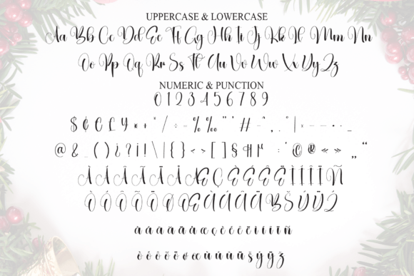 Britannia Christmas Font - Preview 6