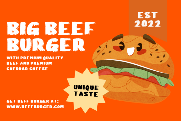 Burning Hunger Font - Preview 5