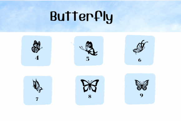 Butterfly Font - Preview 3