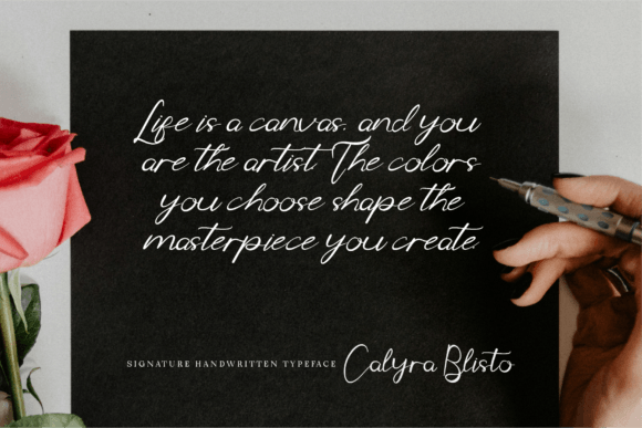 Calyra Blisto Font - Preview 3