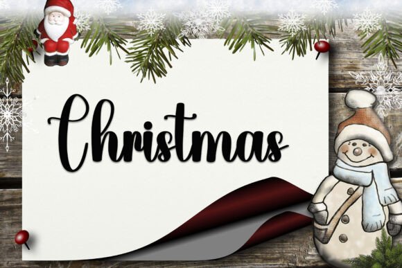 Candy Cane Font - Preview 1