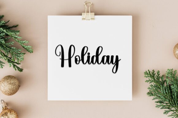 Candy Cane Font - Preview 2