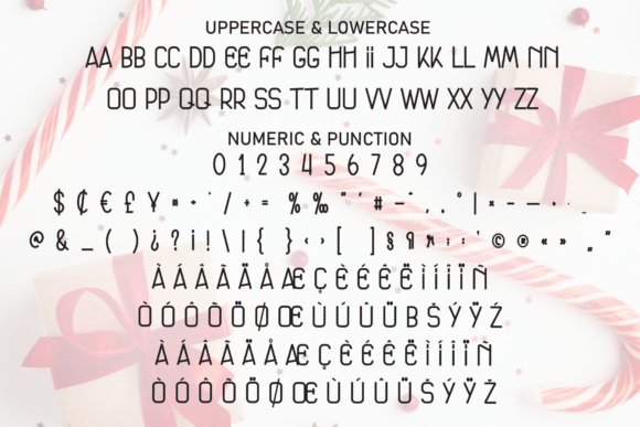 Candy Canes Font - Preview 6