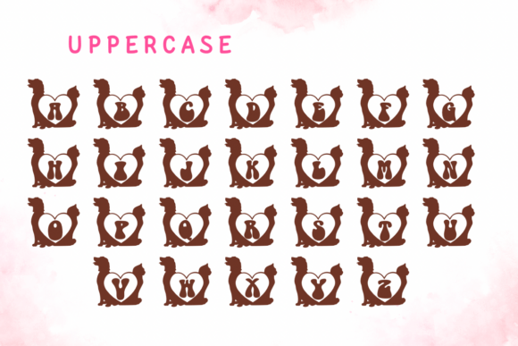 Cat and Dog Font - Preview 1