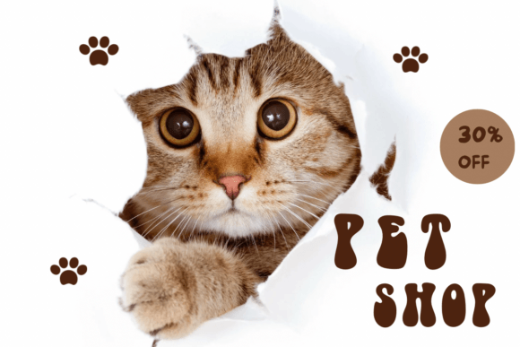 Cat and Dog Font - Preview 4