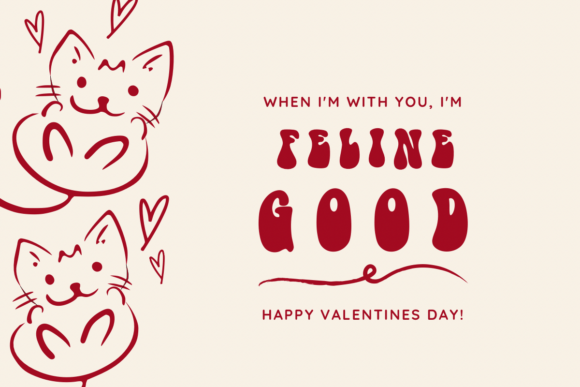 Cat and Dog Font - Preview 6