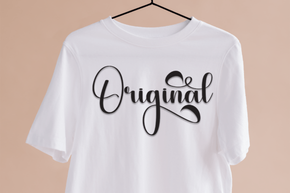Christmas Angela Font PNG with transparent background - Preview 3