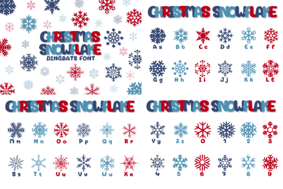 Christmas Doodle Bundle Font - Preview 2