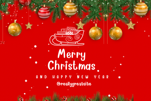 Christmas Doodle Bundle Font - Preview 5