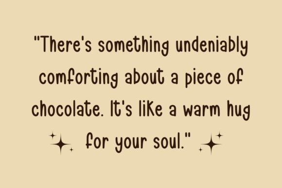 Cocoa Craving Font - Preview 1