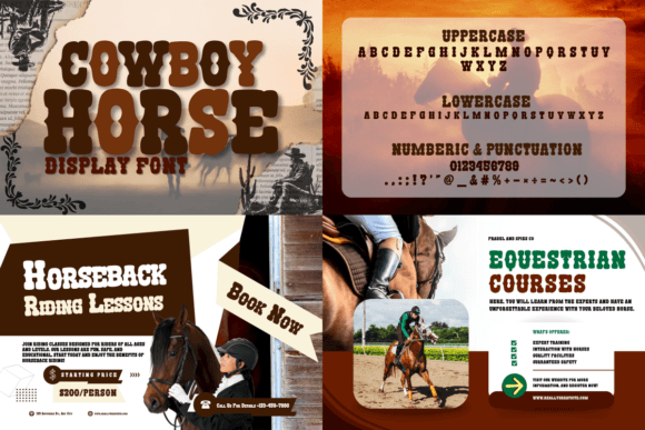 Cowboy Bundle Font - Preview 2