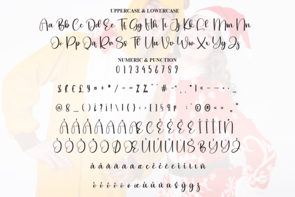 Custome Christmas Font - Preview 6