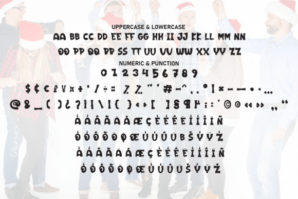 Dancing Christmas Font - Preview 6