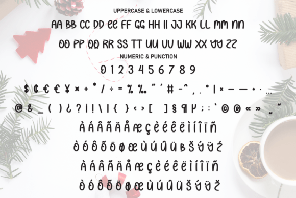 December Christmas Font - Preview 6