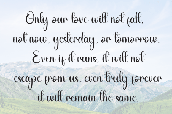 December Font - Preview 5
