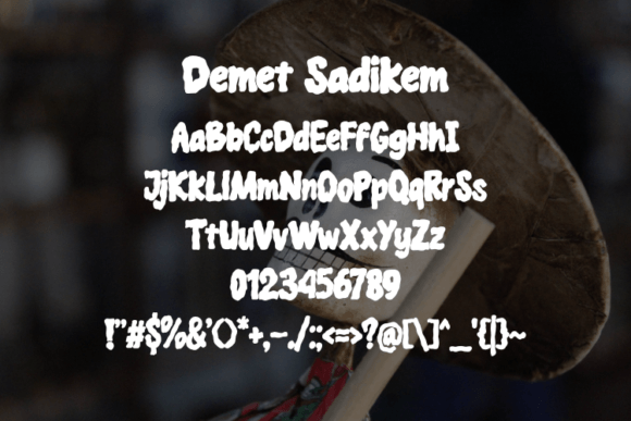 Demet Sadikem Font - Preview 1