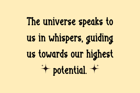Divine Whispers Font - Preview 1