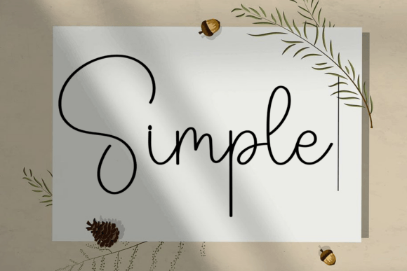 Flower Saturday Font - Preview 3