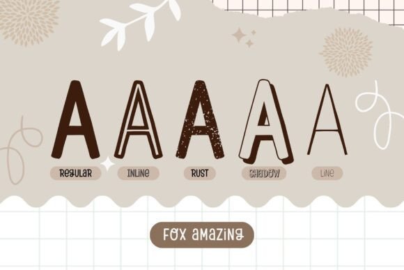 Fox Amazing Font - Preview 1