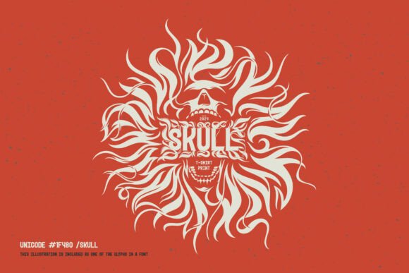 Hairy Metal Font - Preview 5