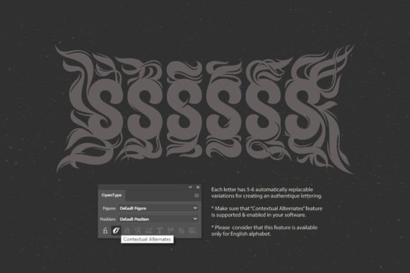 Hairy Metal Font - Preview 6