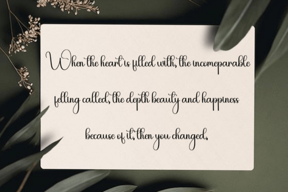 Handmade Maddison Font - Preview 5