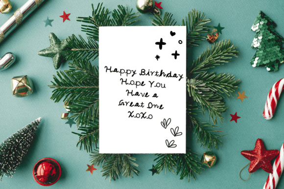Handwritten Curve Font PNG with transparent background - Preview 2