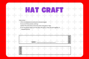 Hat Craft Manta Ray Coloring Activity Graphic by Picmaster Studio ...