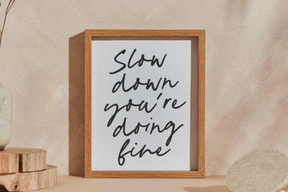 Indie Signature Font PNG with transparent background - Preview 1