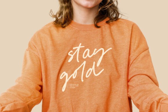 Indie Signature Font PNG with transparent background - Preview 4