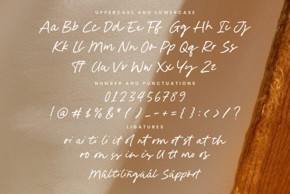 Indie Signature Font PNG with transparent background - Preview 5