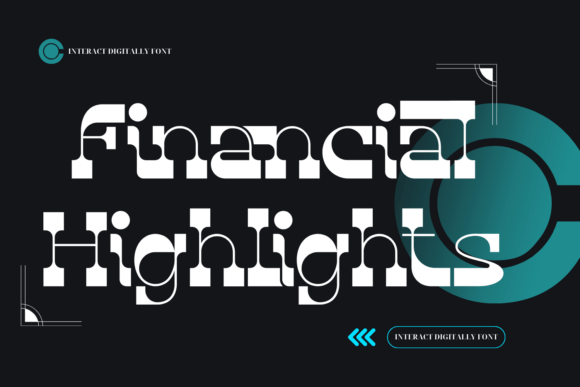 Interact Digitally Font PNG with transparent background - Preview 4