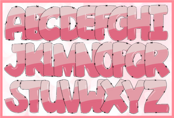 Lovelysweetie Font PNG with transparent background - Preview 3